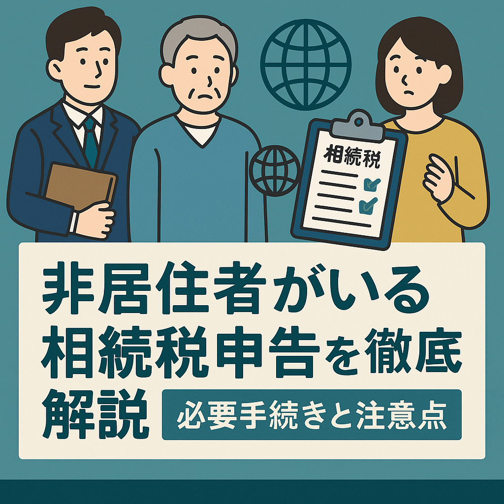 非居住者がいる相続税申告を徹底解説：必要手続きと注意点