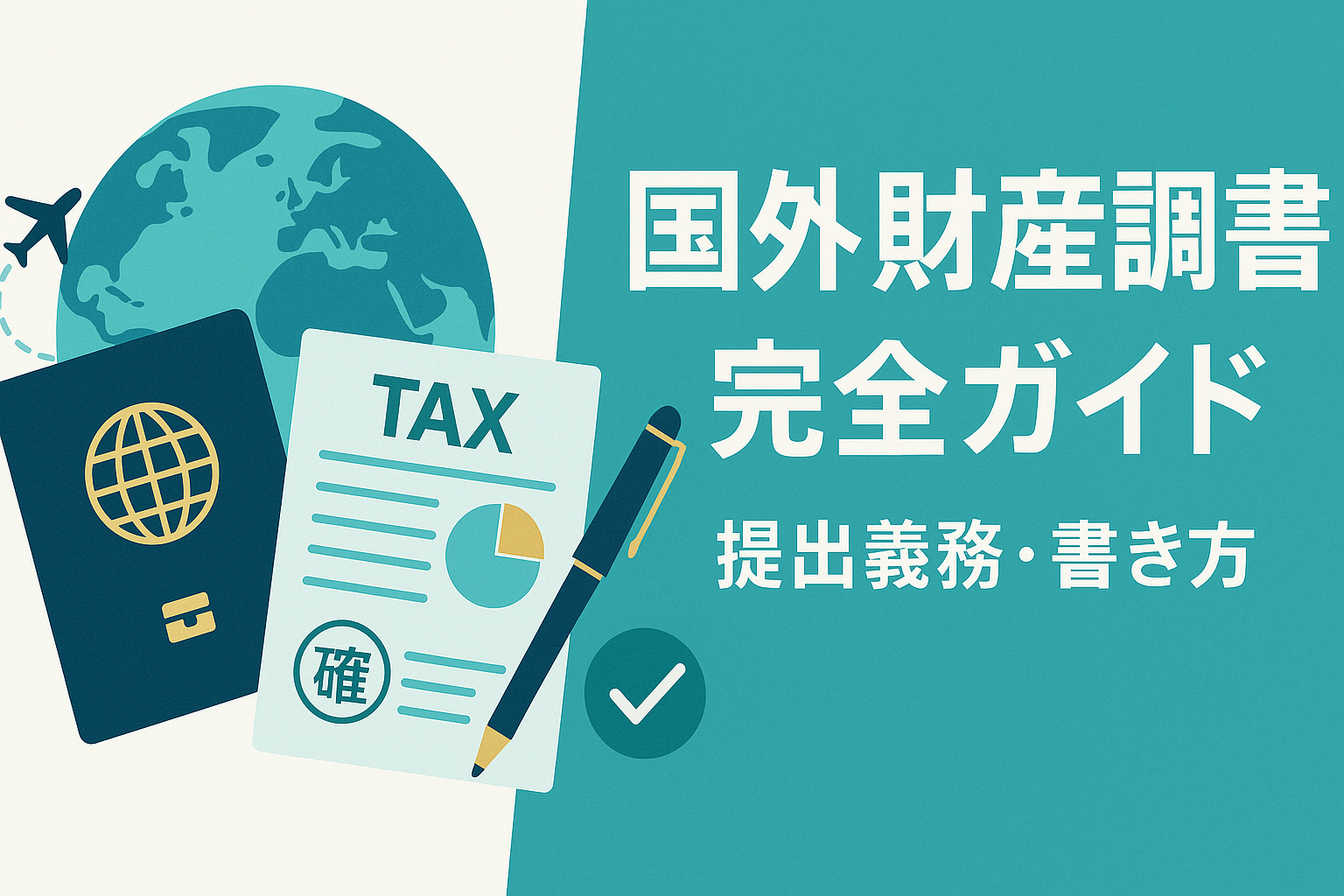 国外財産調書制度を徹底解説！提出義務から書き方まで完全ガイド