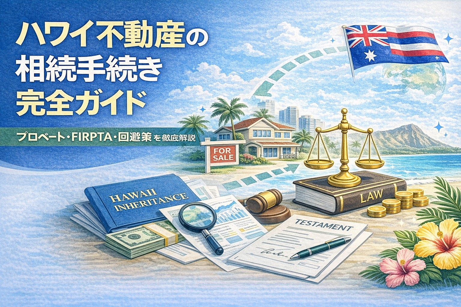 ハワイ不動産の相続手続き完全ガイド｜プロベート・FIRPTA・回避策を徹底解説